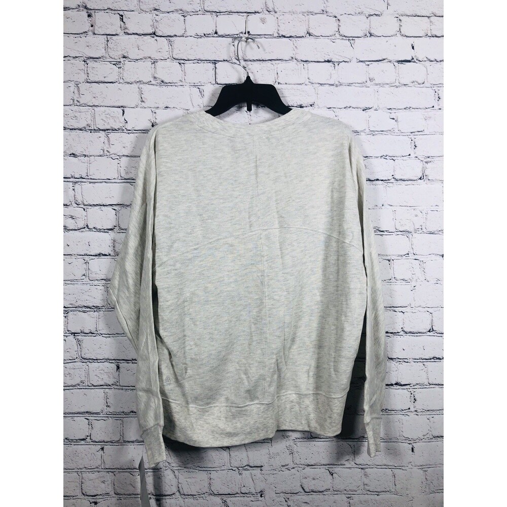 Zella Womens All Day Oversize soft Crew Neck Pullover High Low Sweatshirt Size S - Picture 7 of 10